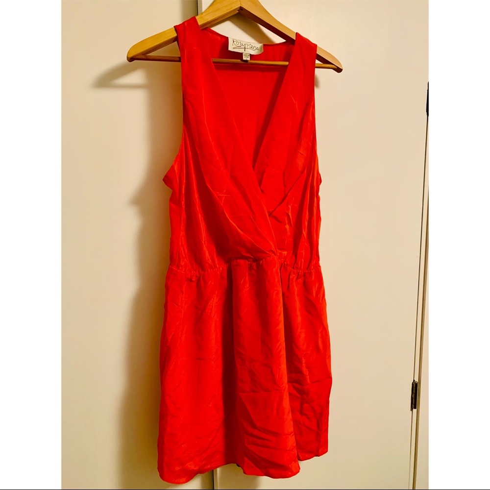 Silk sleeveless dress